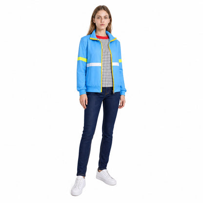 Max Cosplay Costume: Jacket and Plaid T-Shirt Costumes detail
