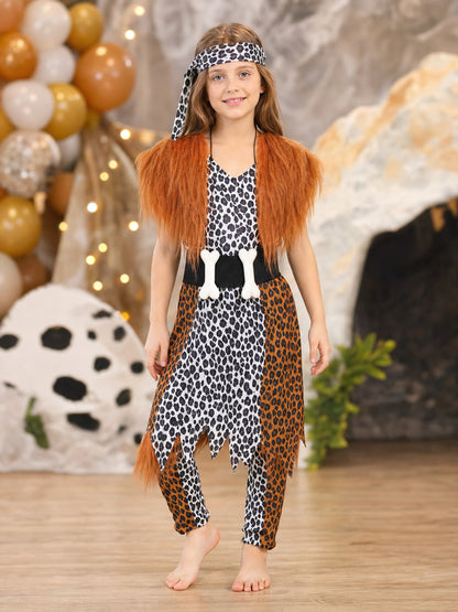 Leopard Print Carnival Costume