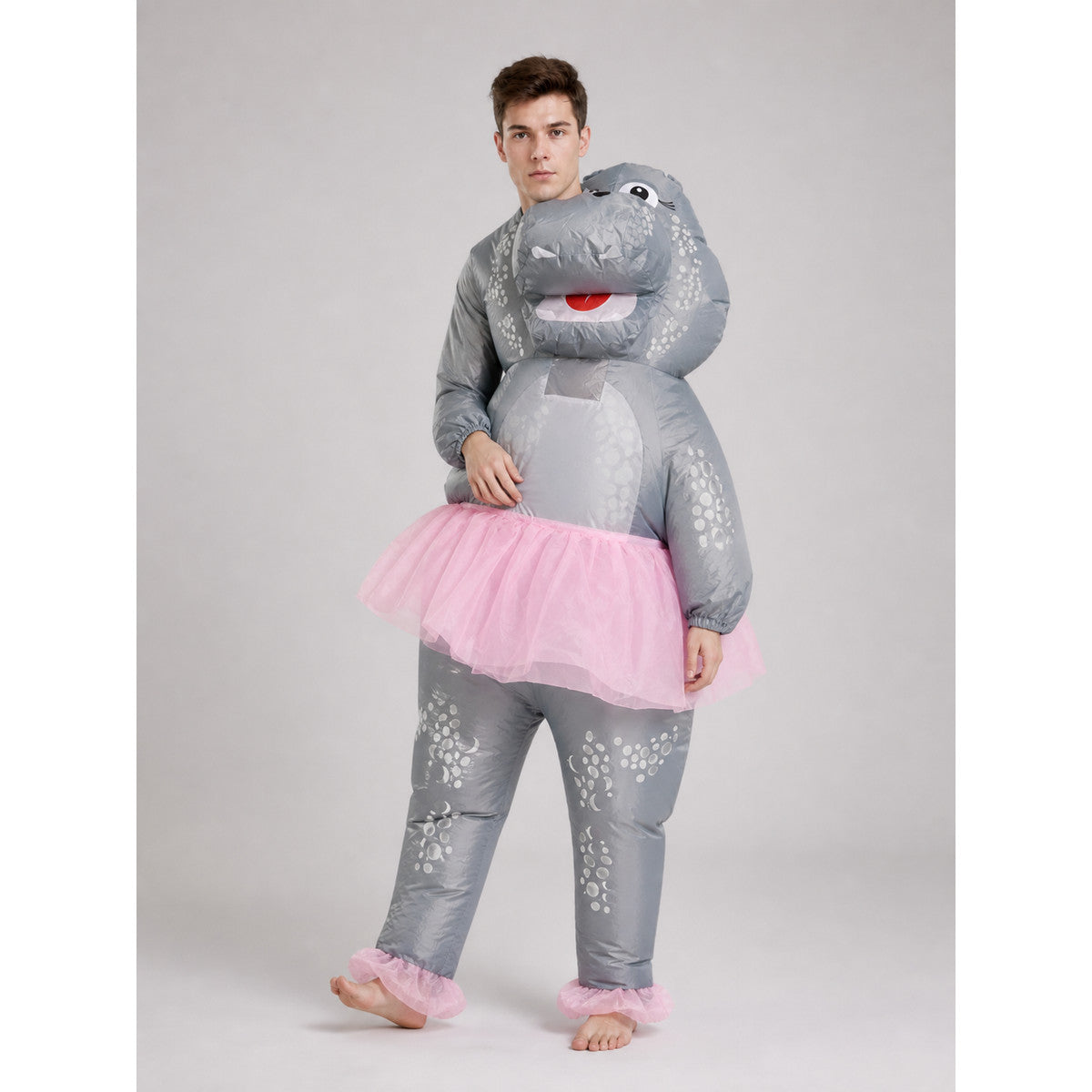 Hippo Costume with Pink Tutu lifestyle