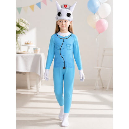 Carnival Rabbit Doctor Costume with Red Cross lifestyle