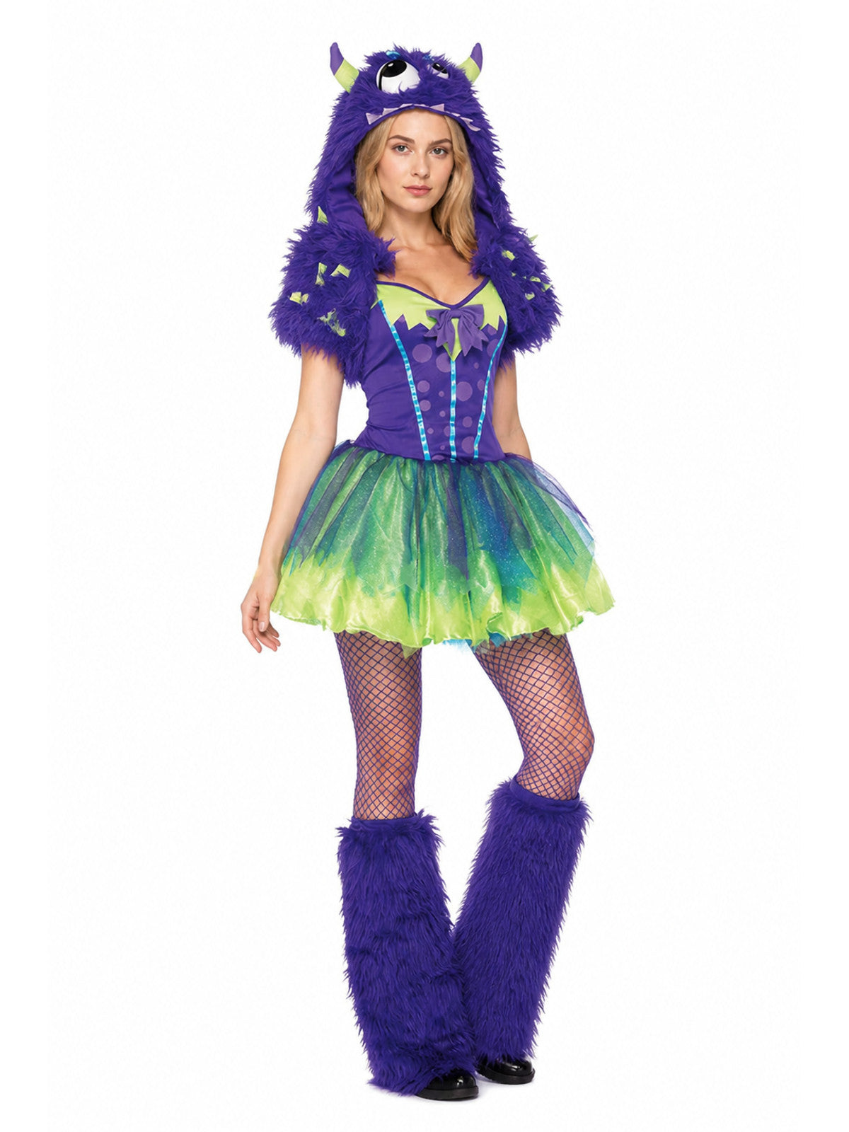 Monster Costume with Horns and a Full Skirt