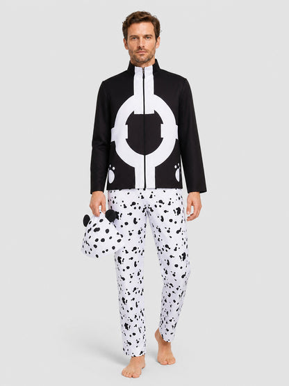 Kuma One Piece Cosplay Costume, Black and White, 3 Pieces Costumes detail