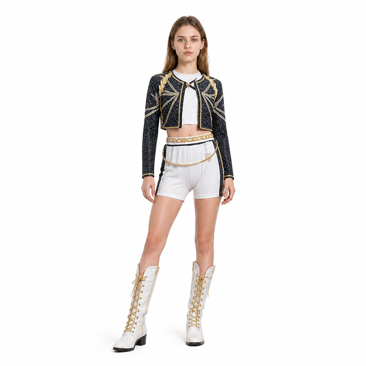Children's Demon Hunter Stage Costume lifestyle