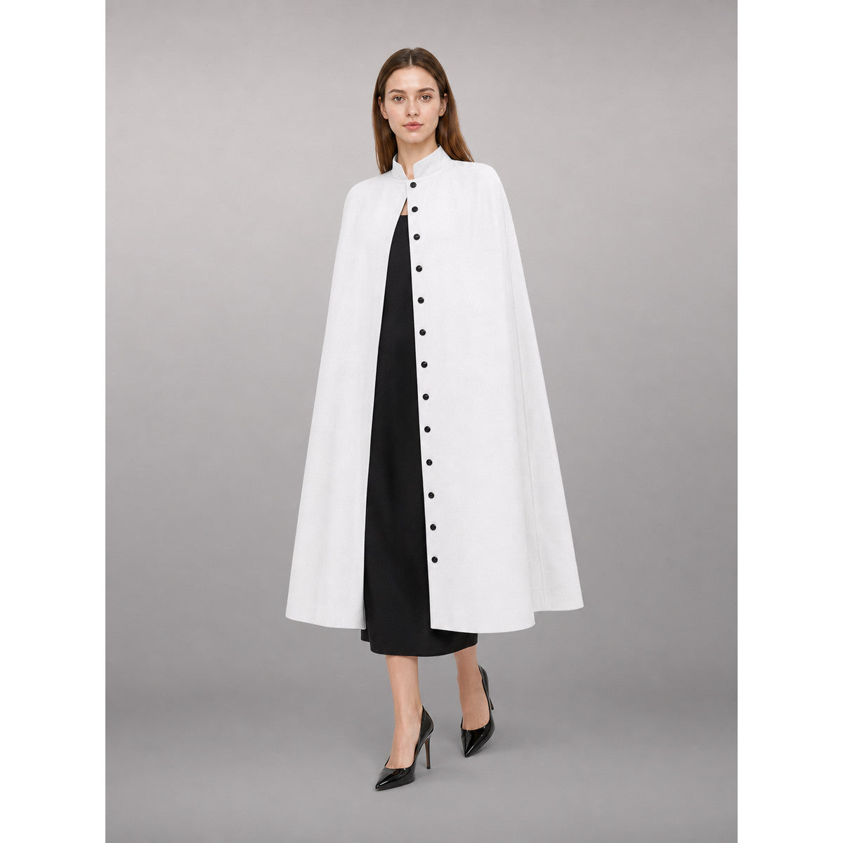 White Hooded Carnival Cloak for a Costume Look occasion guide
