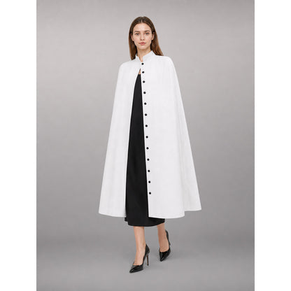White Hooded Carnival Cloak for a Costume Look occasion guide