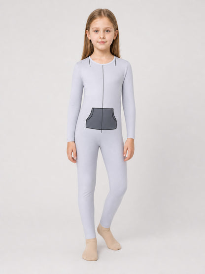 Children’s Animal Costume for Cosplay, Gray Jumpsuit product detail