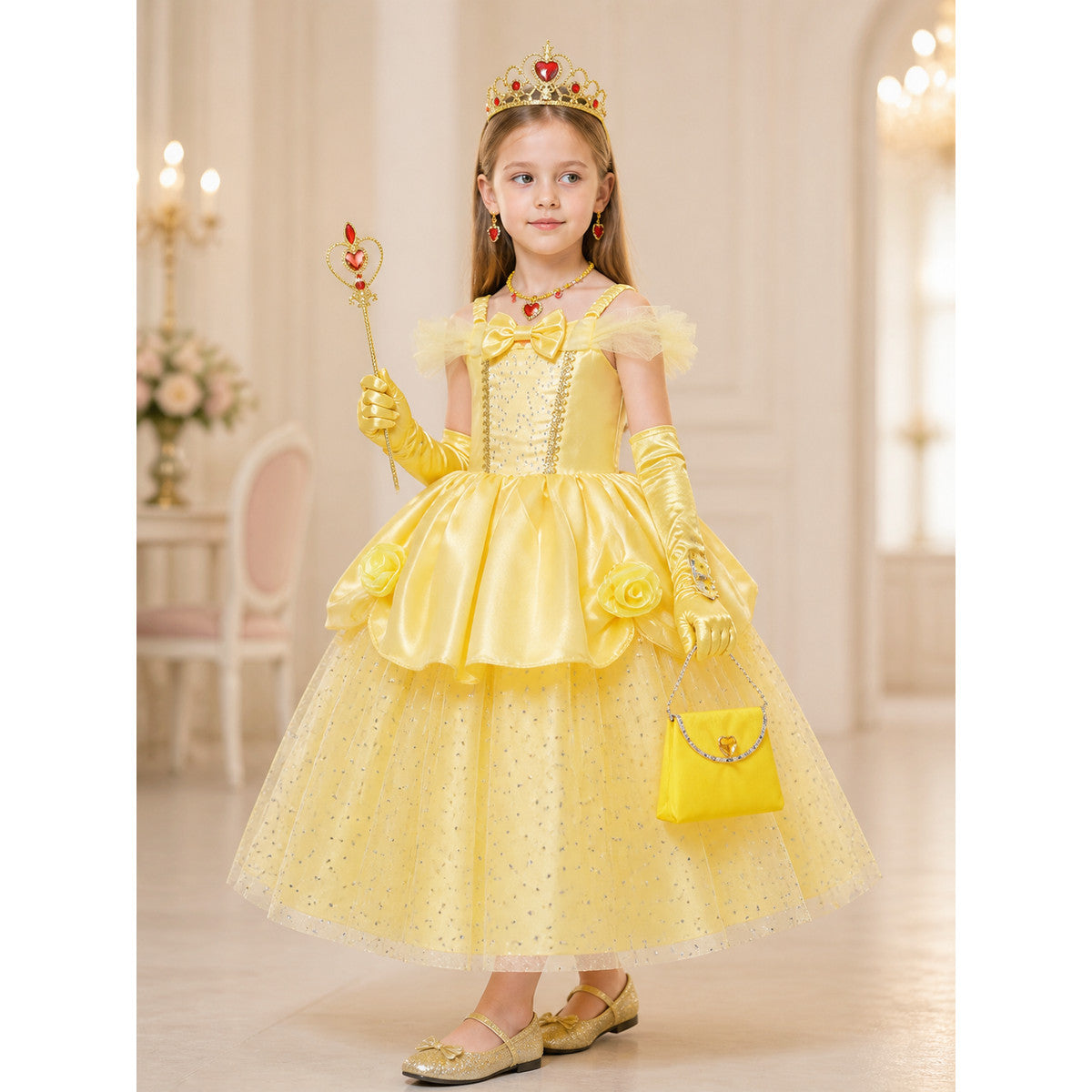 Princess Costume for Halloween and Cosplay lifestyle view
