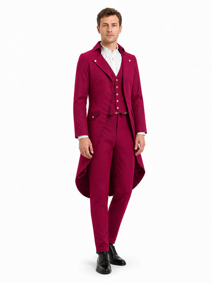 Men's Long Medieval-Style Tailcoat