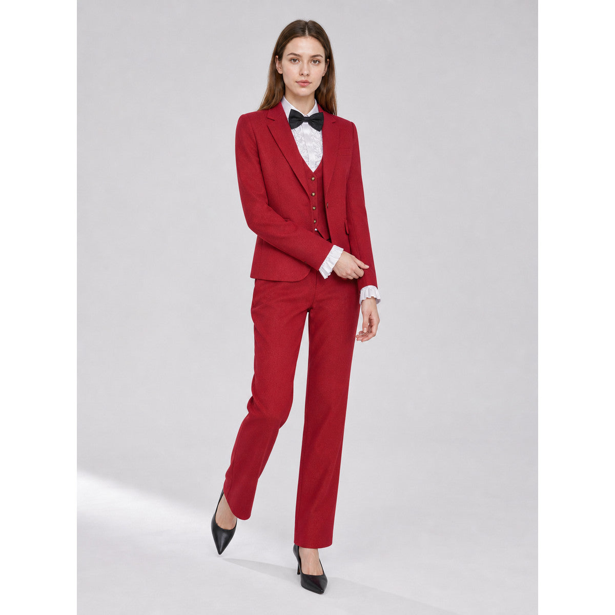 Beetlejuice Cosplay Costume: Red Suit