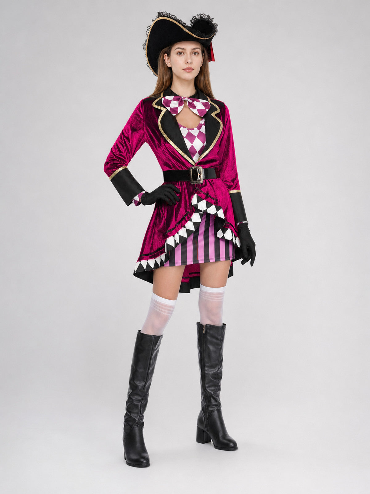 Pirate cosplay costume with skirt and belt Costumes detail