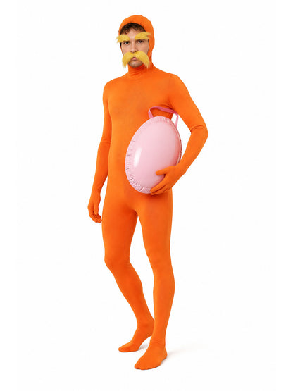 Orange Lorax Jumpsuit for Halloween