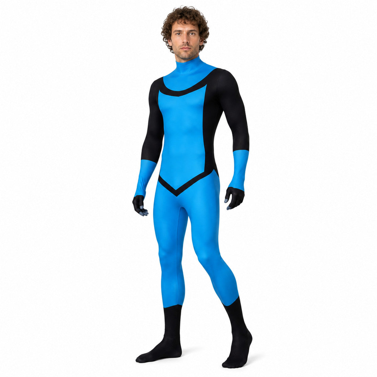 Hooded cosplay jumpsuit costume Costumes detail