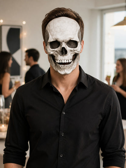 Carnival Skull Mask for Halloween and Cosplay lifestyle view