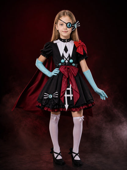 Stella Gothic Cosplay Costume with Eye Patch main product view