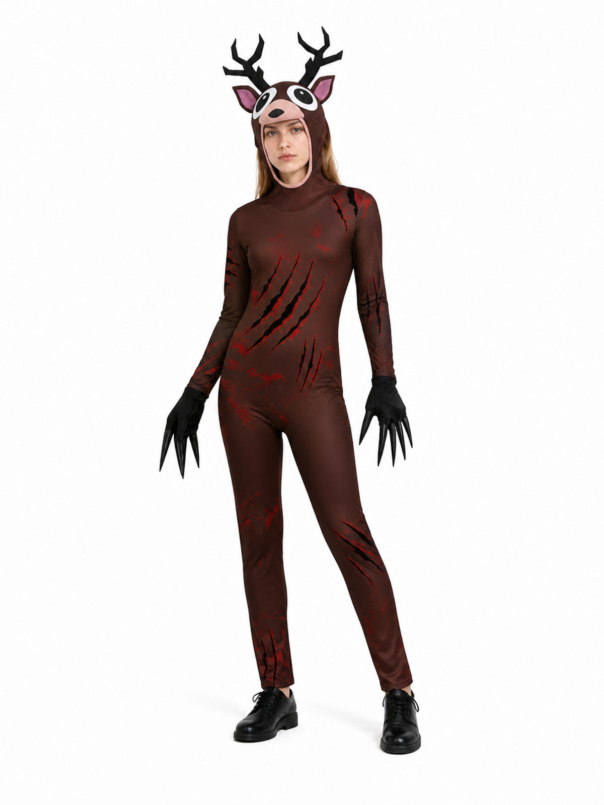 Deer Costume with Antlers and Claws Costumes detail