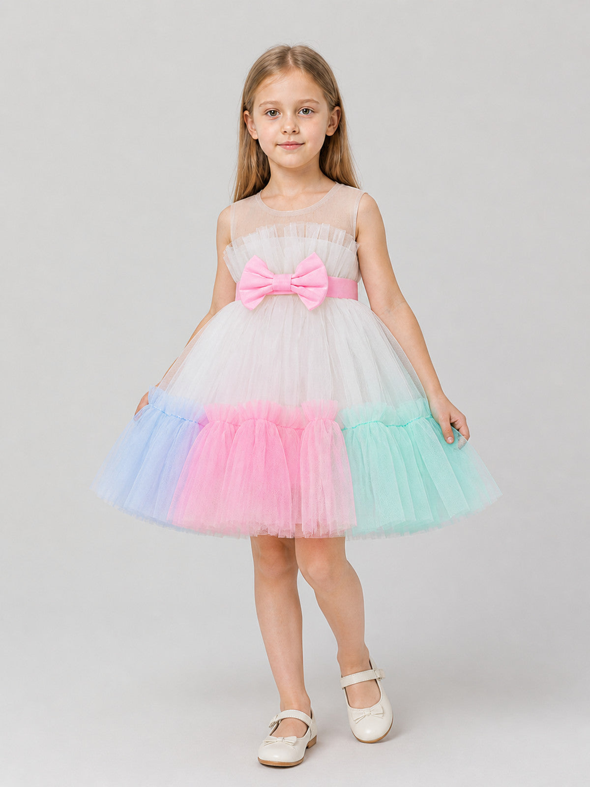 European Princess Strapless Tutu Dress for Weddings Costume Dresses detail