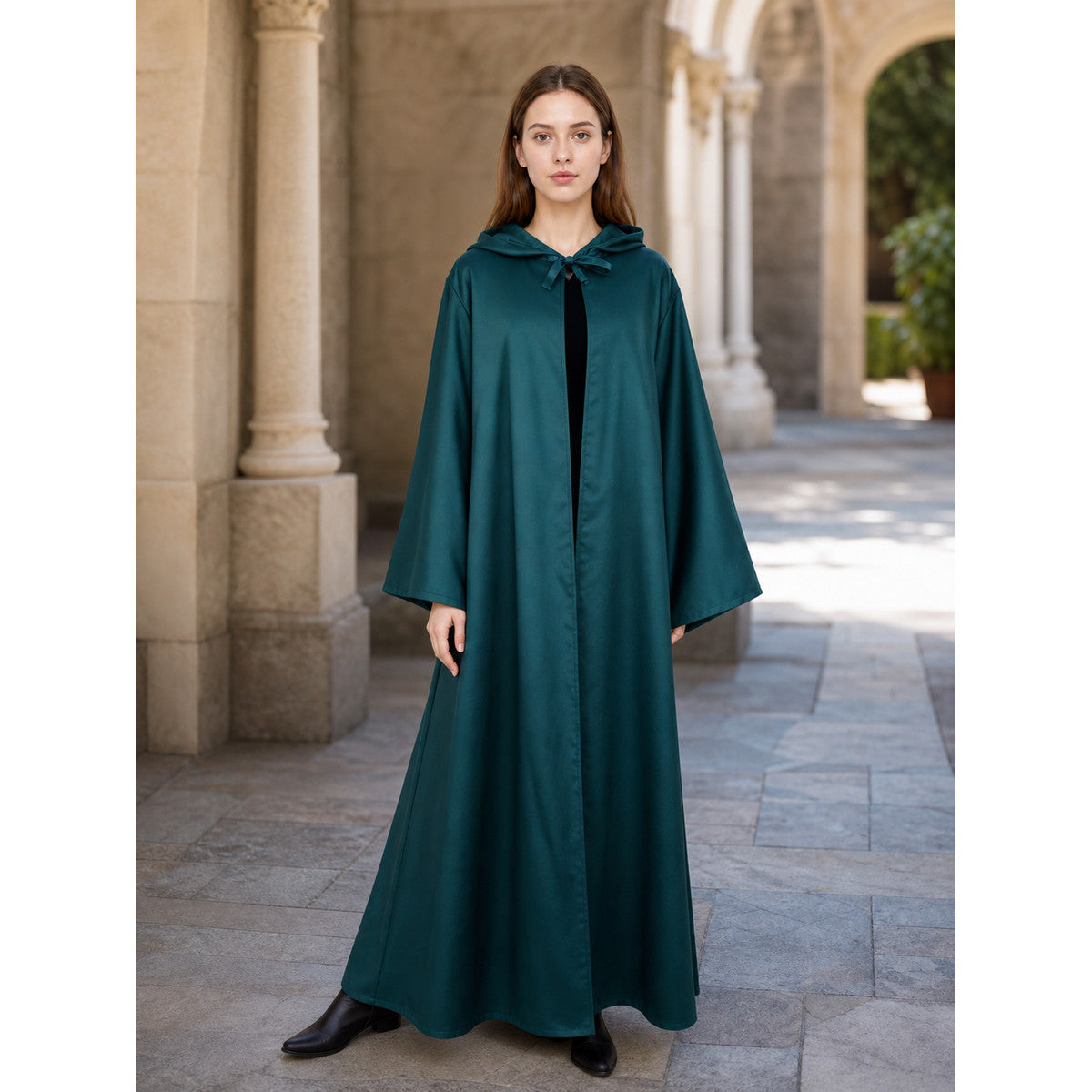 Star Wars Hooded Cloak for Cosplay, Green lifestyle view