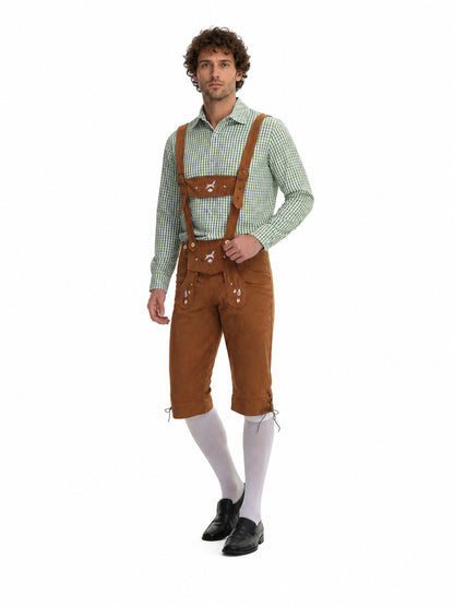 Bavarian Costume with Suspenders for Oktoberfest Costumes detail