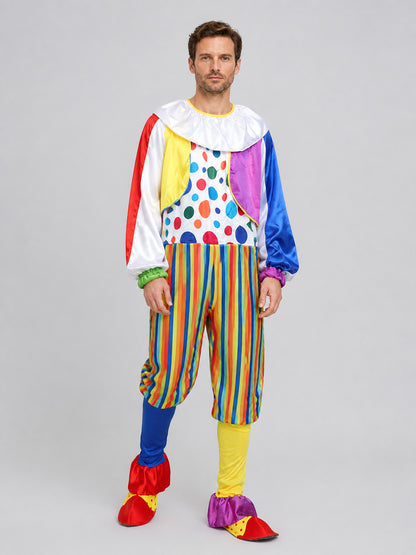 Clown Costume: Jumpsuit and Vest Costumes detail