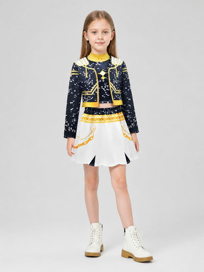 Stage Cosplay Costume, Top and Skirt, 2-Piece Set Costumes detail