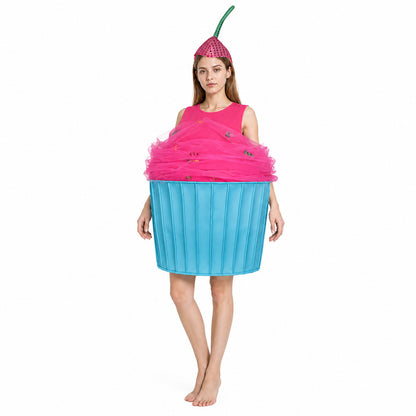 Cupcake Costume with Headwear for Parties lifestyle