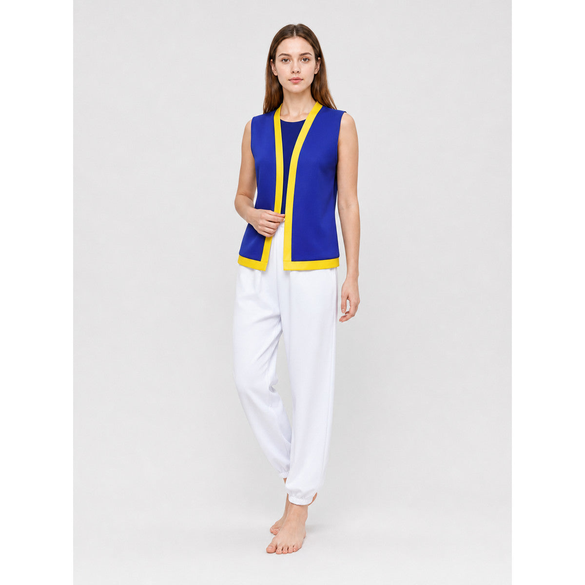 Cosplay Costume: Vest, Pants, and Mushroom Hat