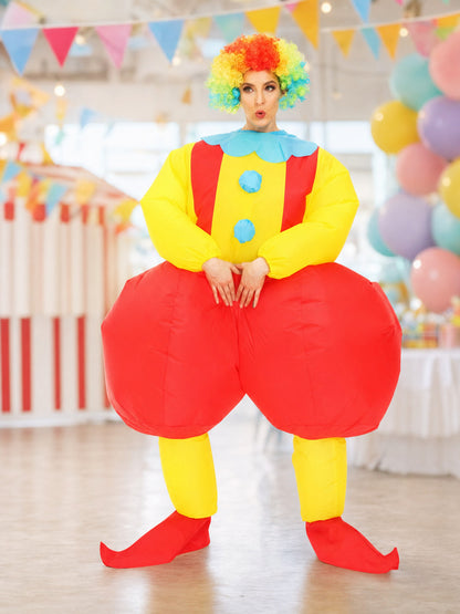Inflatable Clown Costume for Parties and Performances