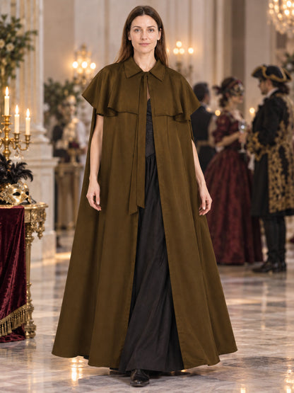 Carnival Cloak Cape with Shoulder Cape and Collar