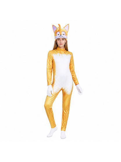 Tails Jumpsuit with Cosplay Accessories