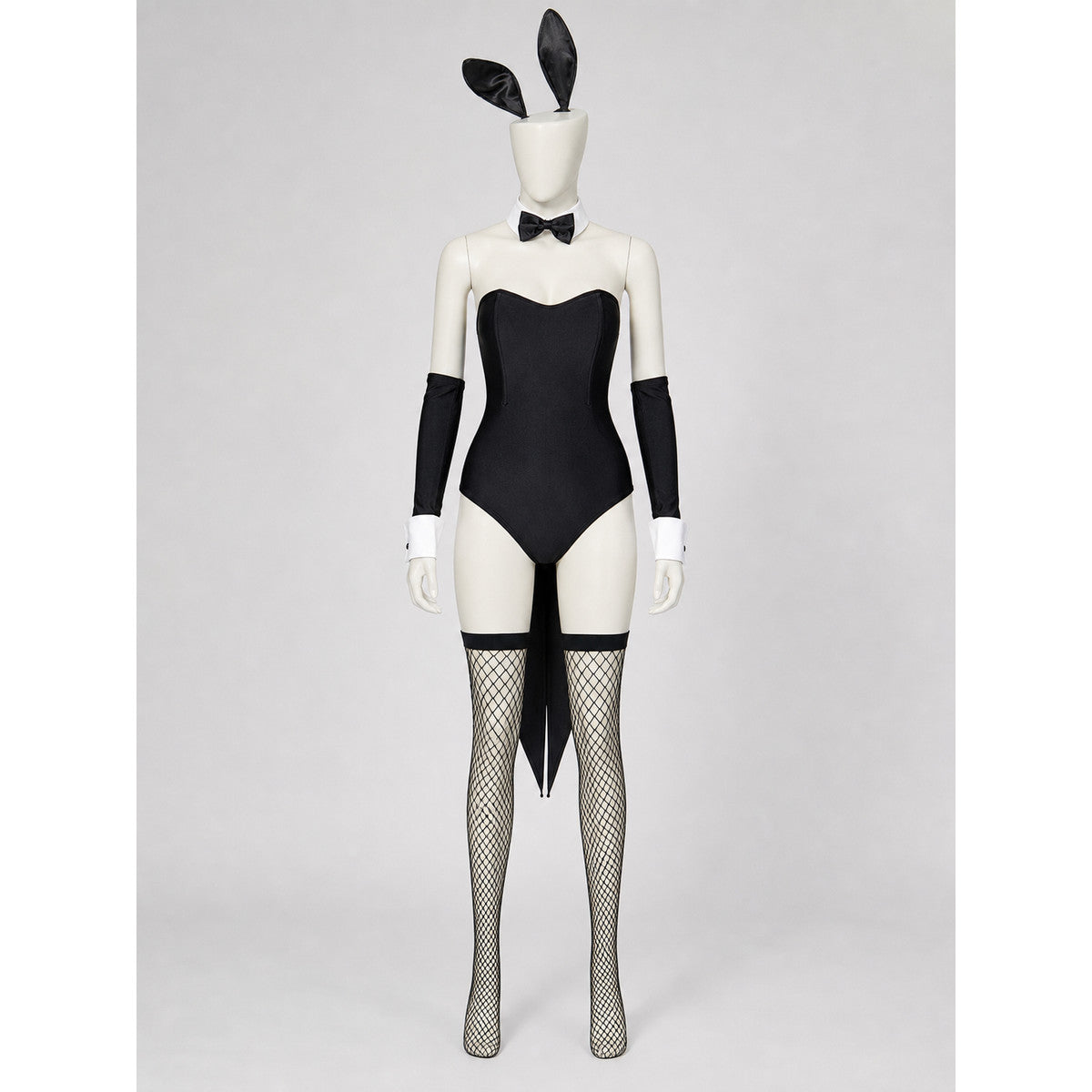 Bunny Costume with Ears, Bows, and Gloves