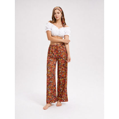 White Cropped Off-the-Shoulder Top
