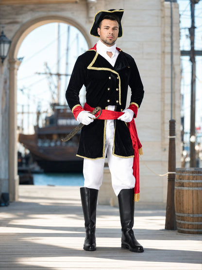 Pirate Captain Costume with Hat