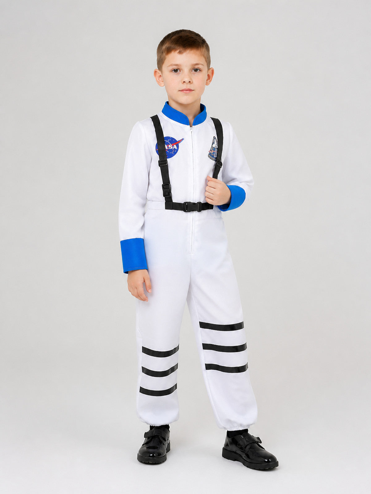 Astronaut Costume, White Cosplay Jumpsuit Costumes detail