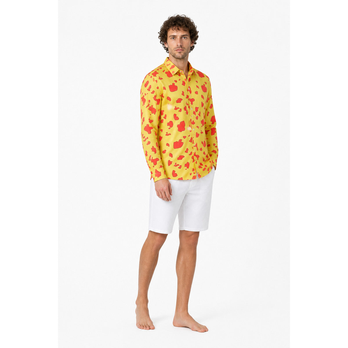 Trafalgar Law Cosplay Shirt from One Piece Costumes detail