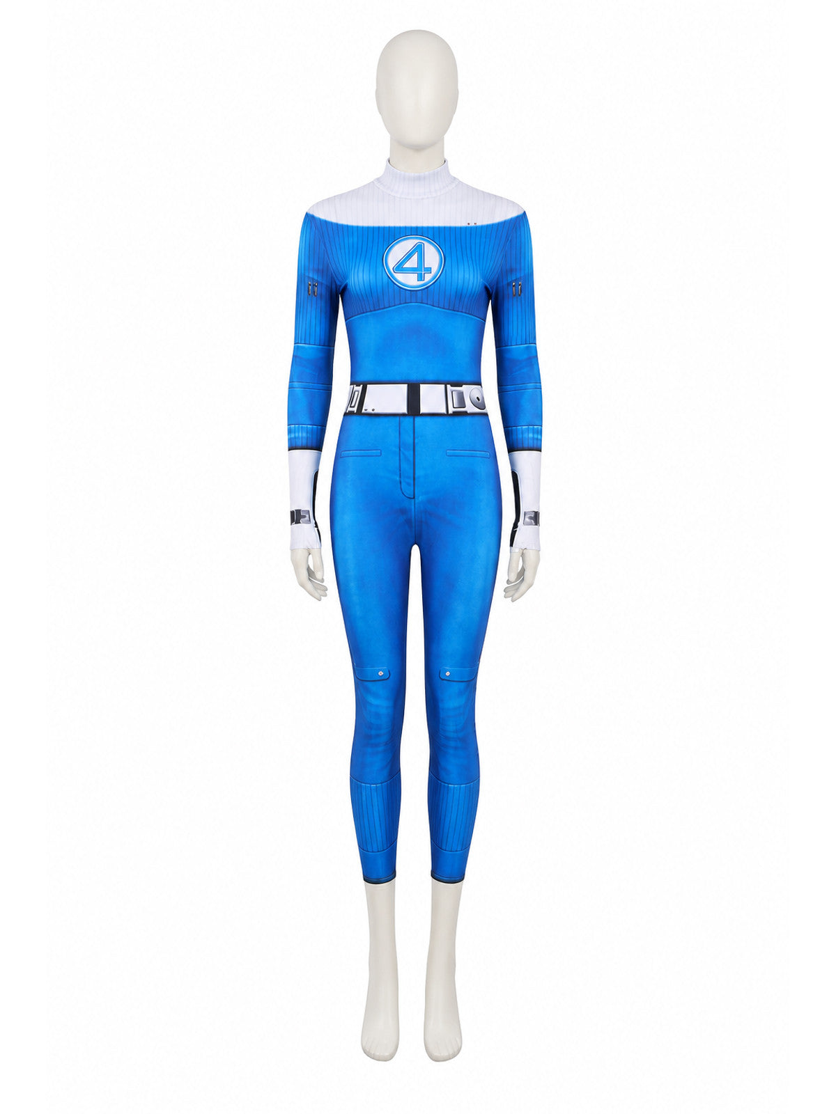 Fantastic Four Carnival Jumpsuit with Number 4 Costumes detail