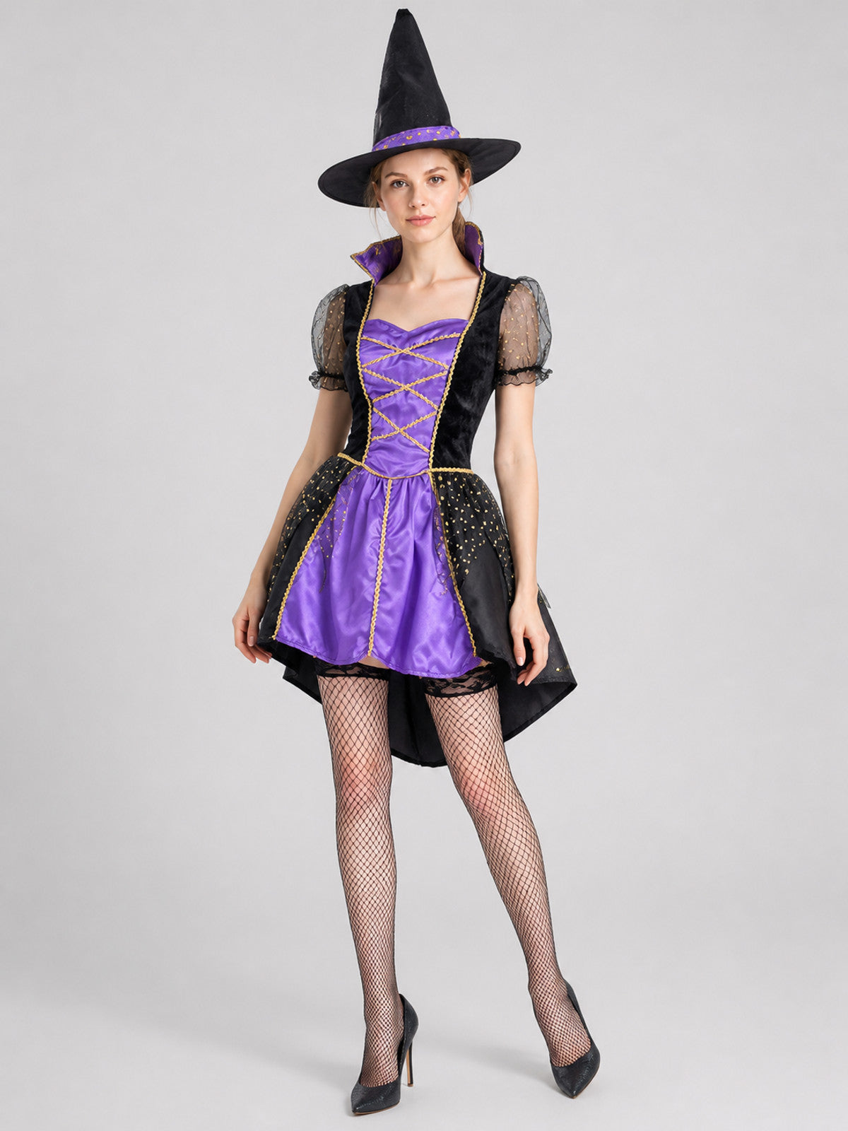 Witch Costume: Halloween Dress with Hat