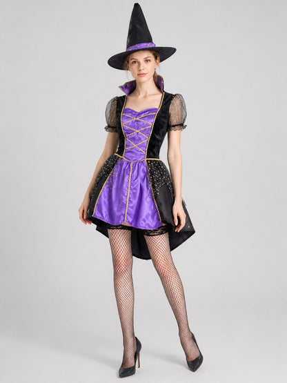 Witch Costume: Halloween Dress with Hat