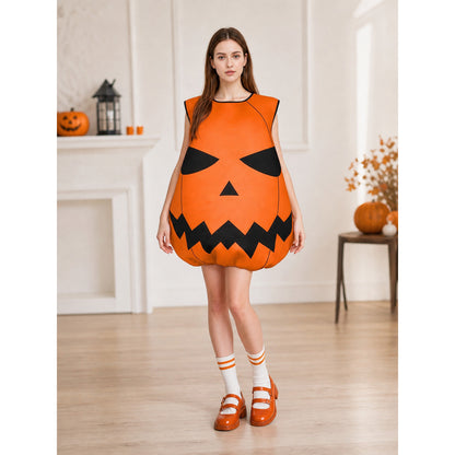 Halloween Pumpkin Costume for Adults, Orange lifestyle