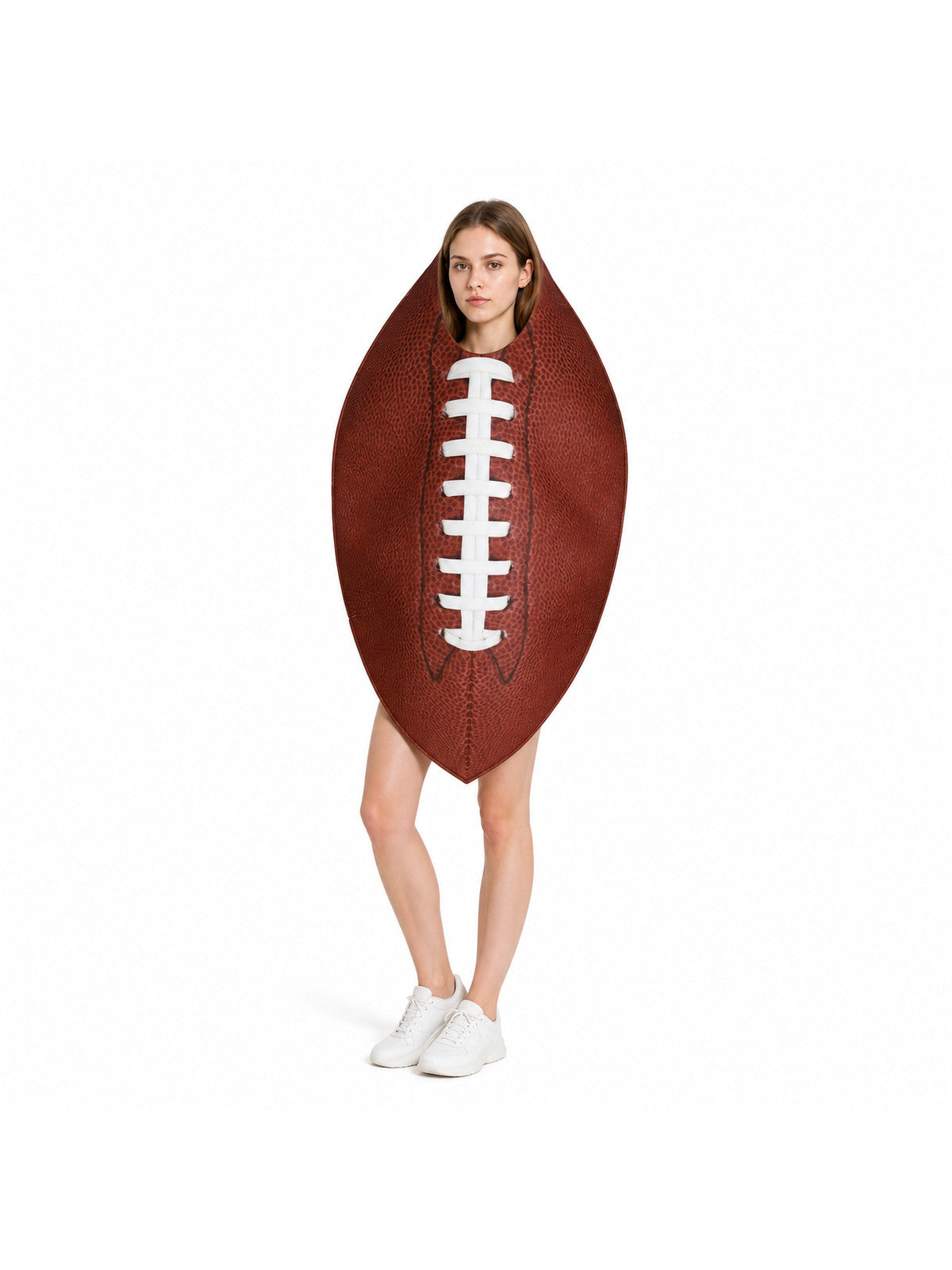 Carnival Soccer Ball Costume with Face Opening
