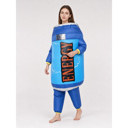 Carnival Costume in the Shape of a Drink Can, One Size lifestyle