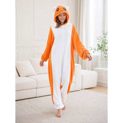 Kigurumi Hooded Animal Onesie with Ears lifestyle view