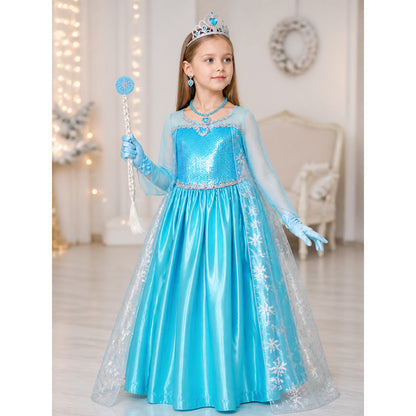 Snow Queen Costume for Halloween and Cosplay