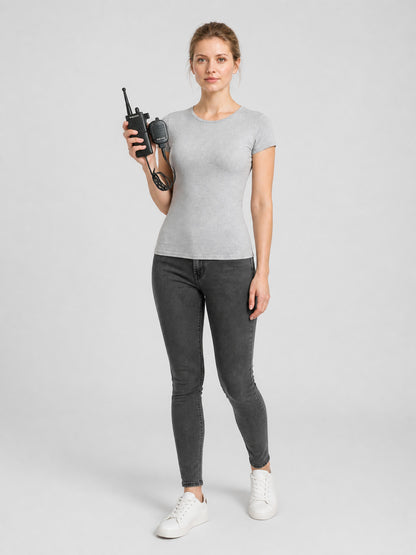 Pair of Police-Style Walkie-Talkie Props, Black Costumes detail