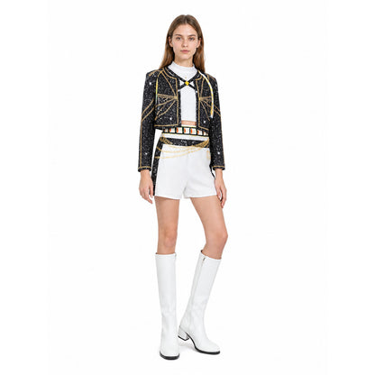 Three-Piece Stage Costume with Short Jacket Costumes detail