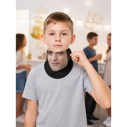 Realistic Face Halloween Cosplay Mask lifestyle view
