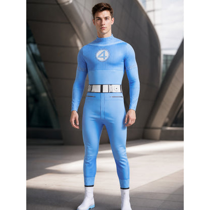 Fantastic Four Costume, Cosplay Jumpsuit