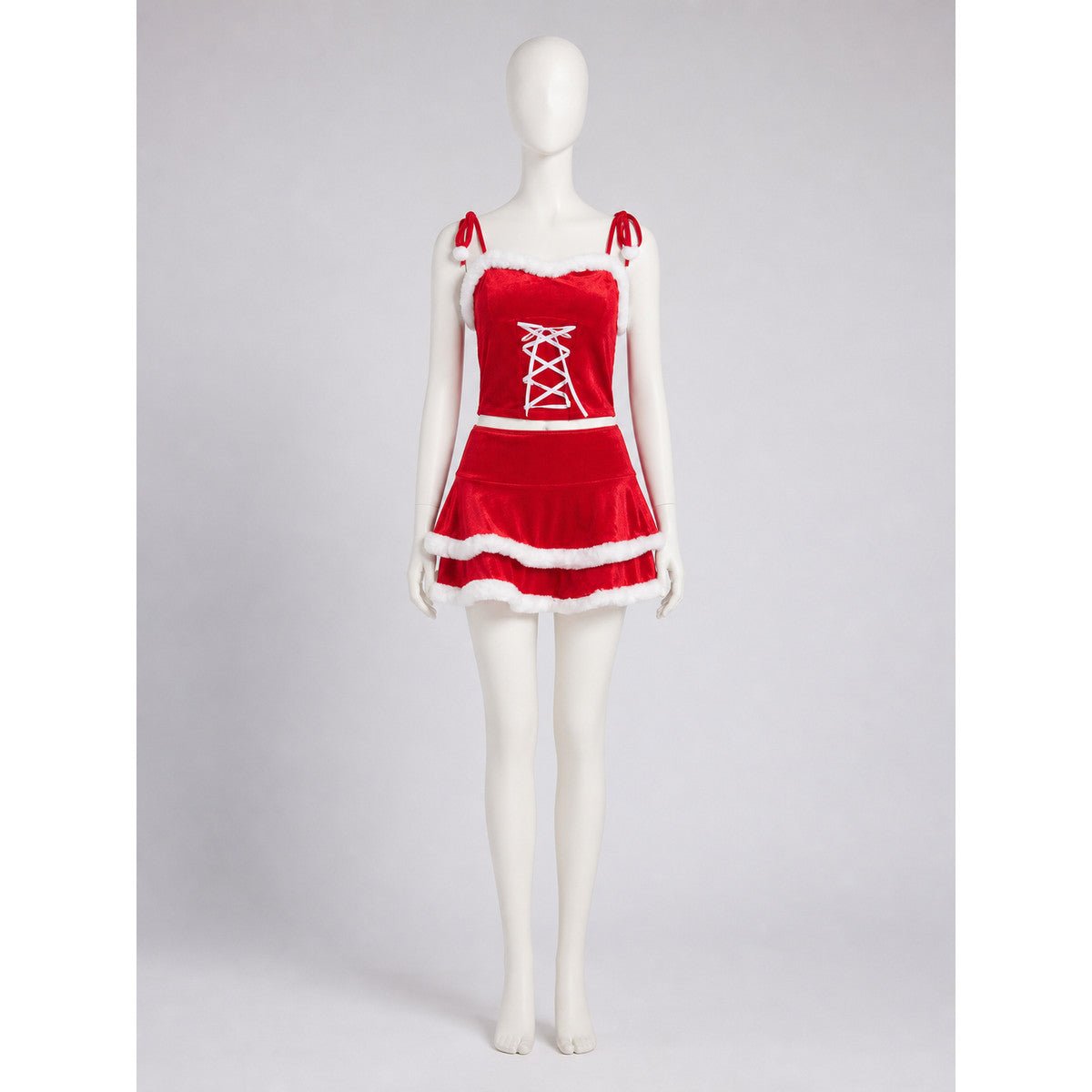 Christmas Cosplay Costume: Top and Skirt