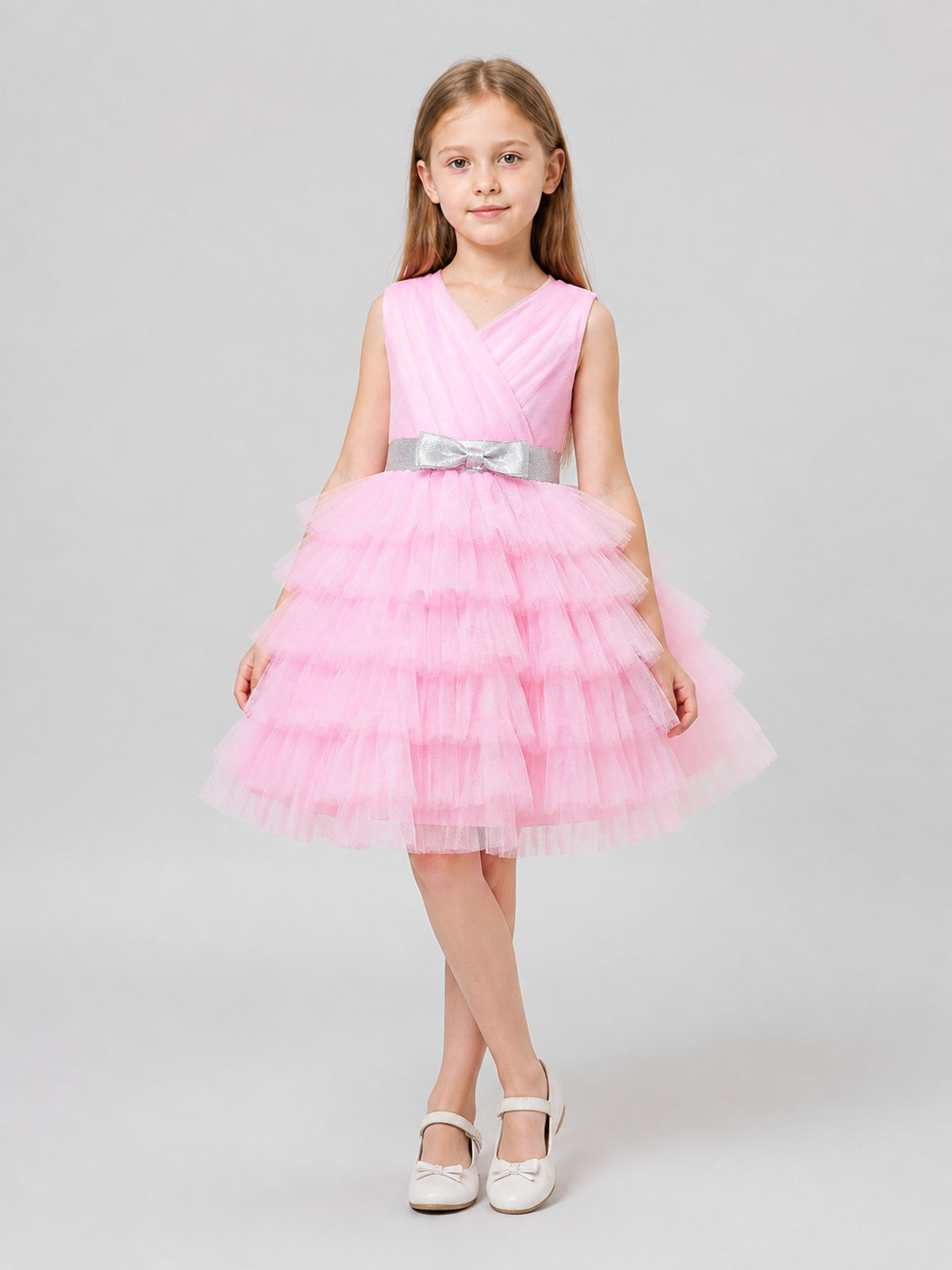 European Tutu Dress with Bow for Performances