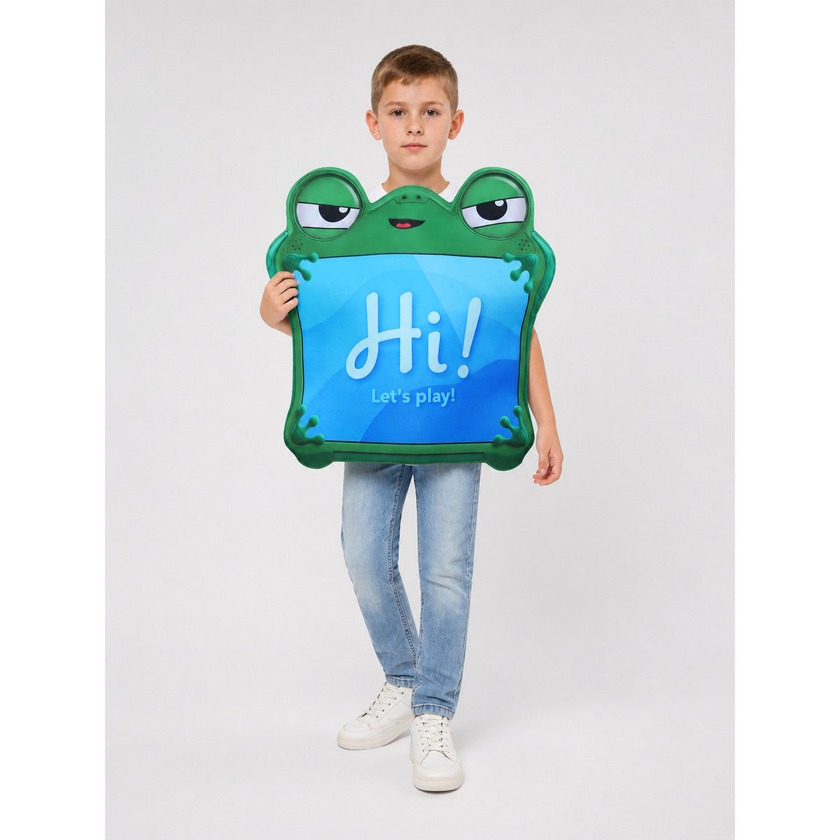 Green and Blue Frog Costume for Cosplay Costumes detail