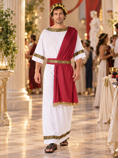 Ancient-Style Costume with Red Drapery lifestyle view